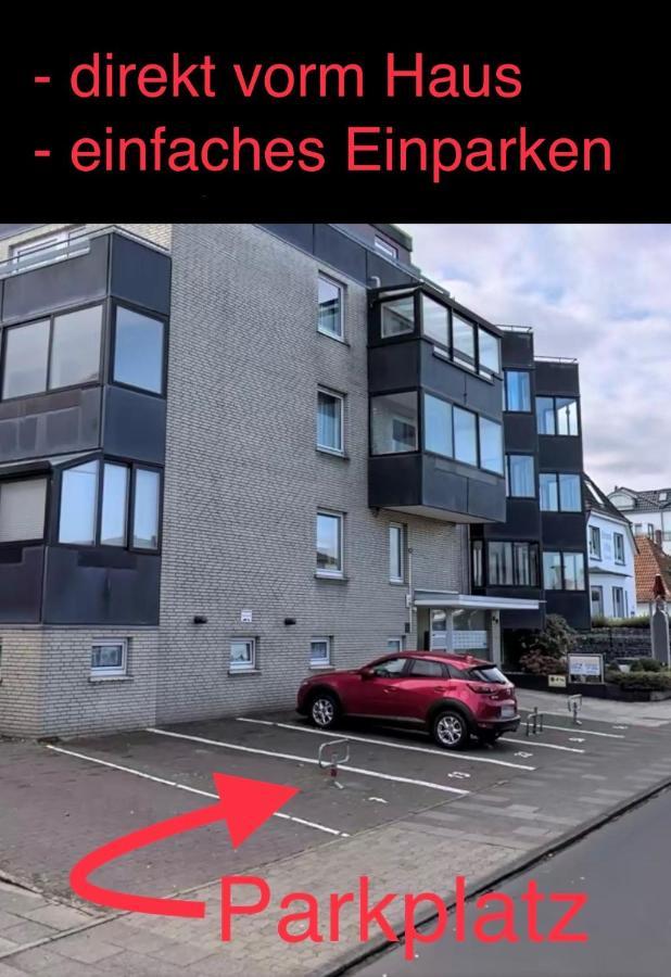 Traumhafte Ferienwohnung "Seeperle" In Cuxhaven - Duhnen Mit Teilseeblick In 1A Lage エクステリア 写真